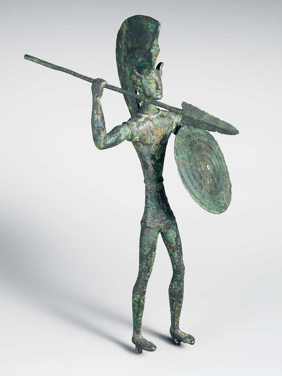 bronze warrior etruscan met