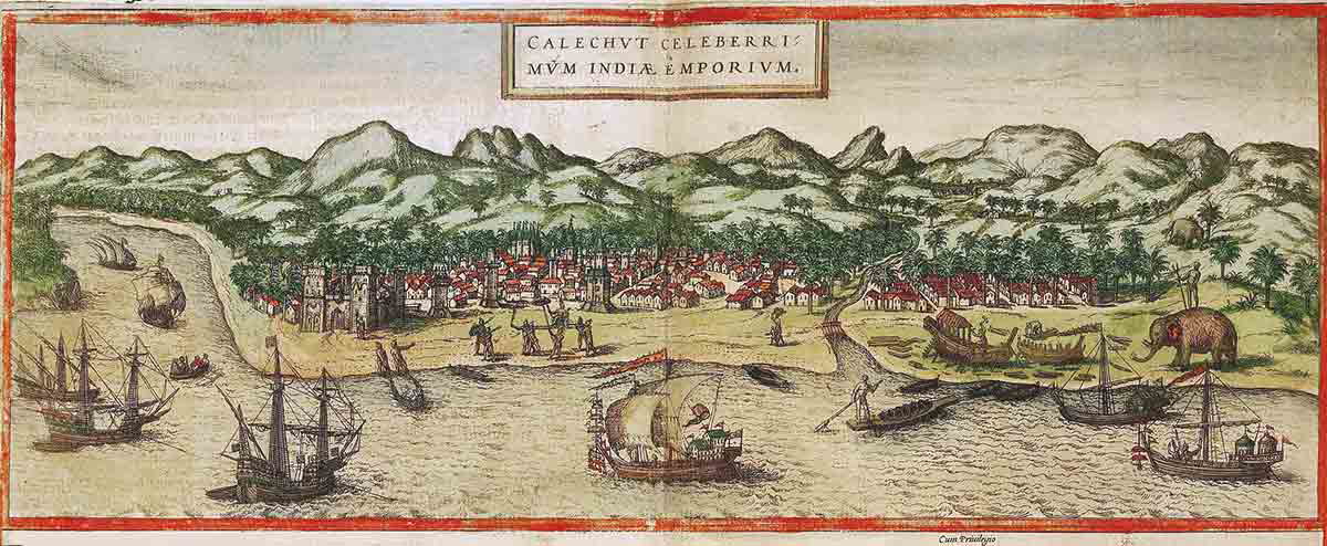 calicut 1572 spice trade
