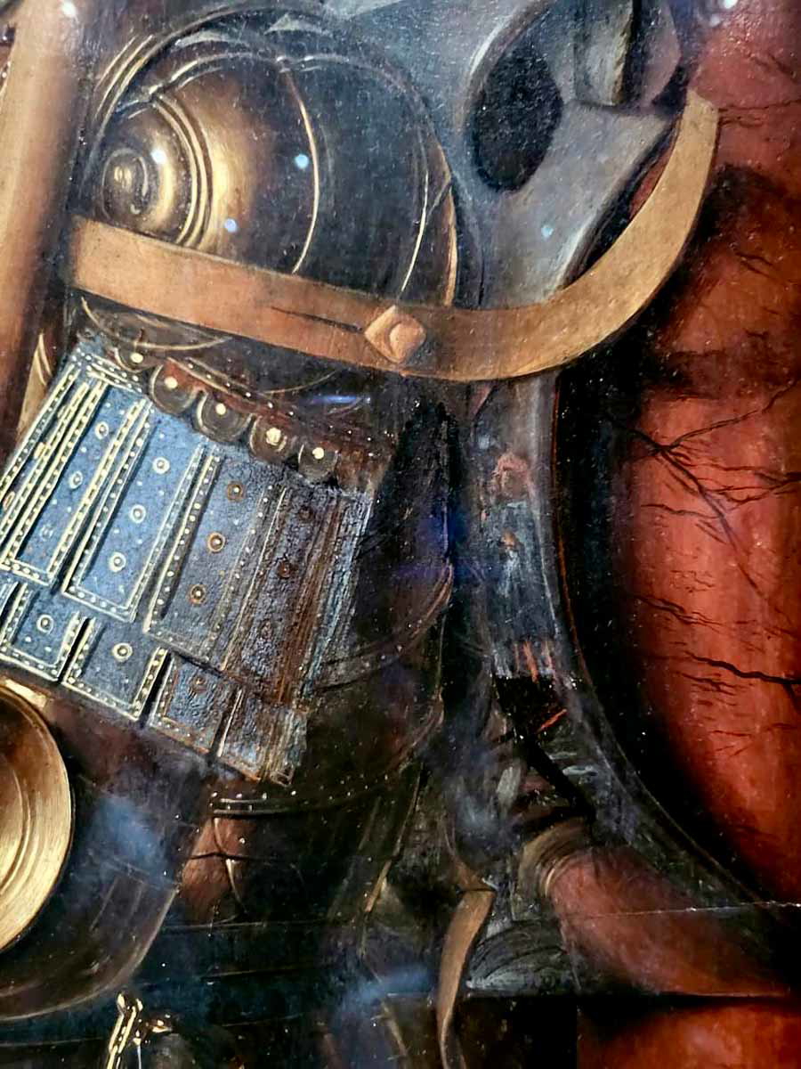 canon van der peele van eyck detail