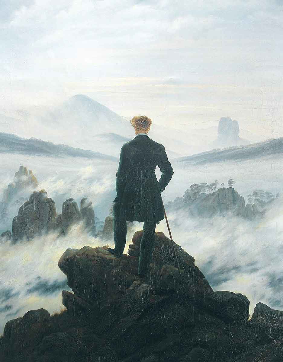caspar david friedrich wanderer painting