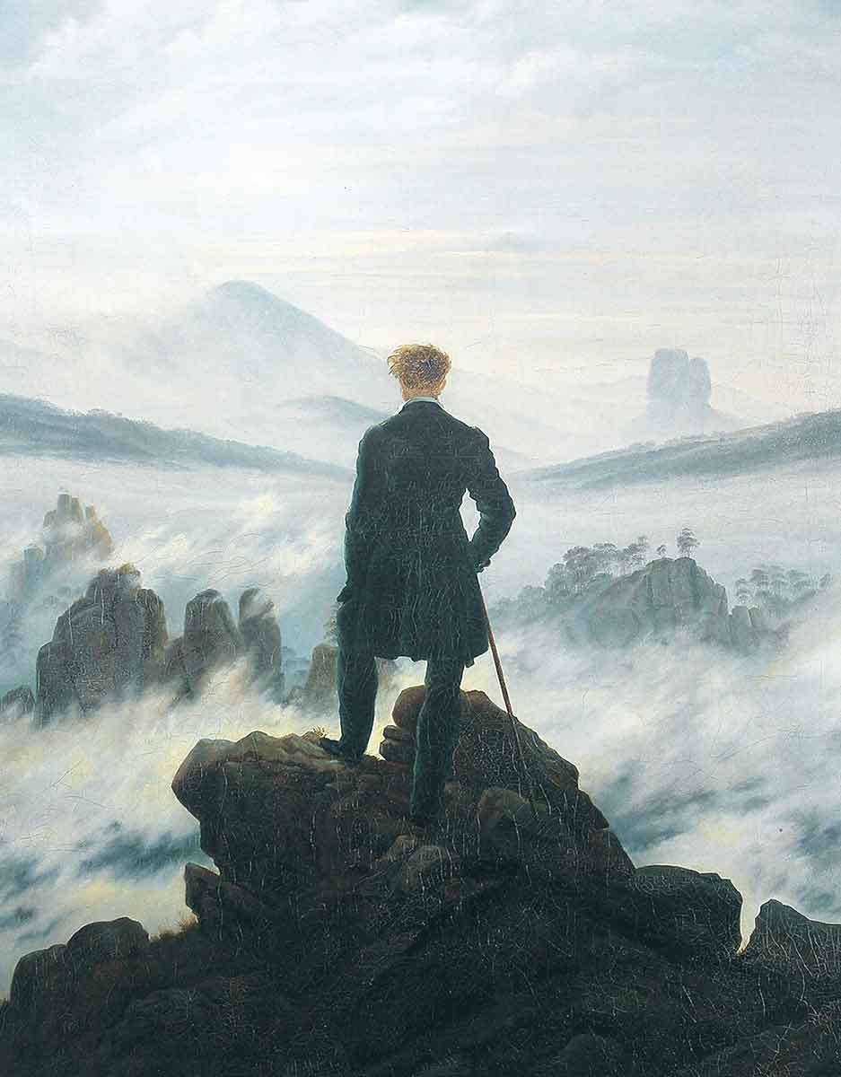 caspar david friedrich wanderer painting