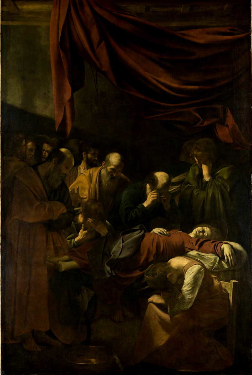 death of virgin caravaggio