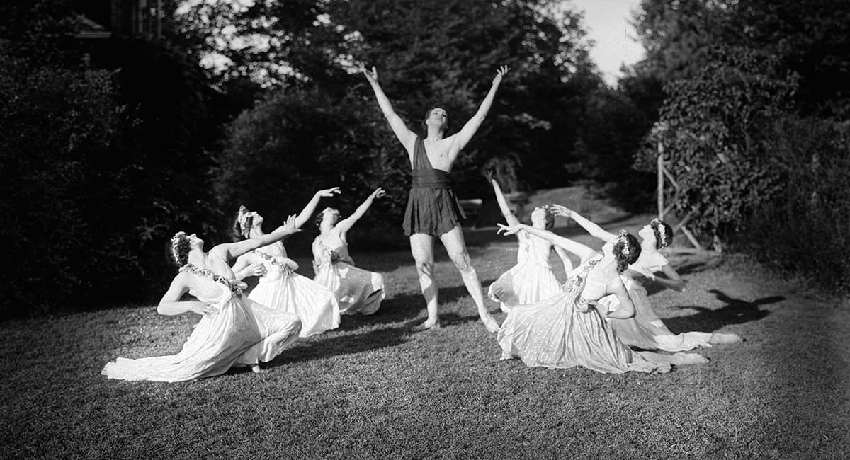 denishawn school dancing ensemble