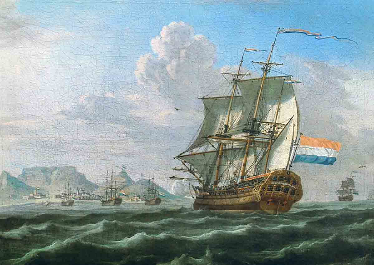 dutch ship table bay