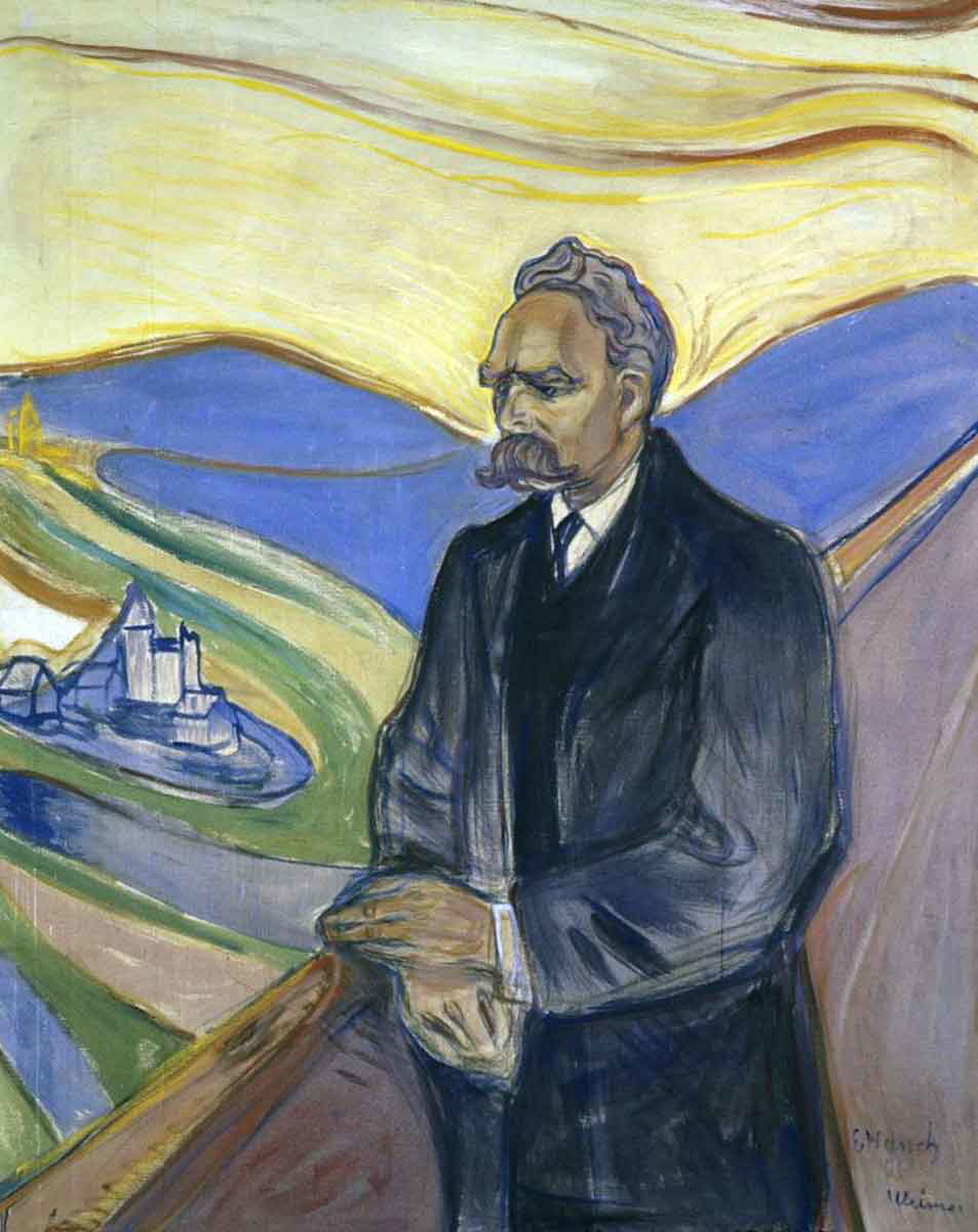 edvard munch friedrich nietzsce painting