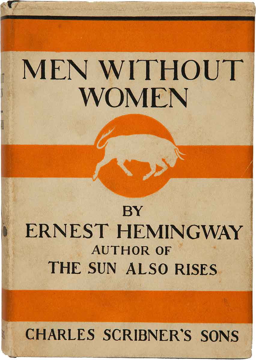 ernest hemingway men without women book cover