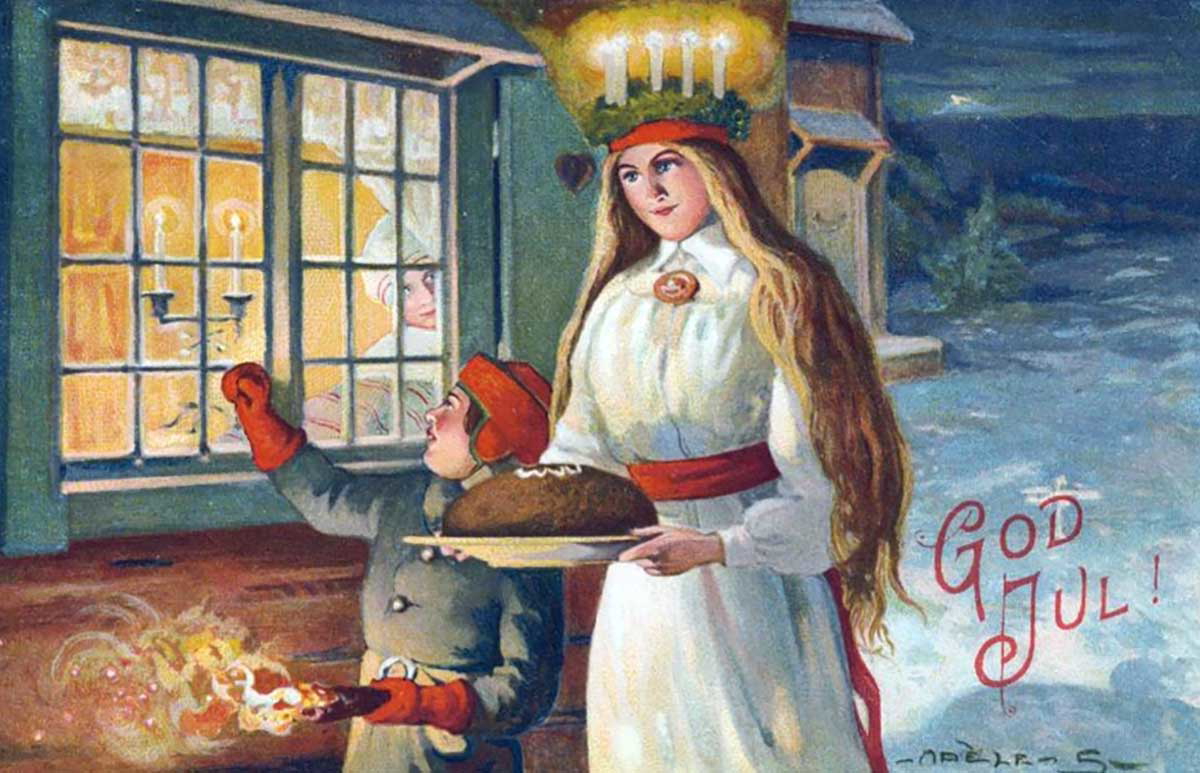 famous saint lucy in snow by adele soderberg