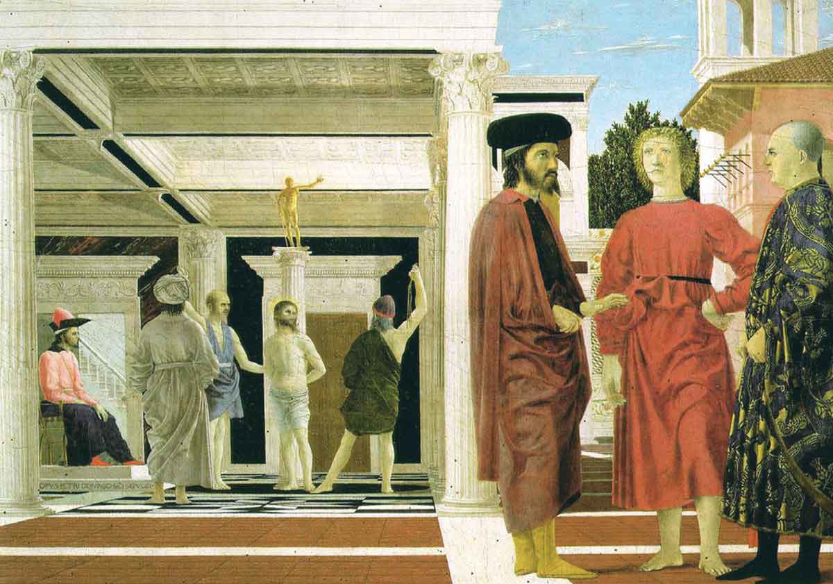 flagellation of christ piero della francesca