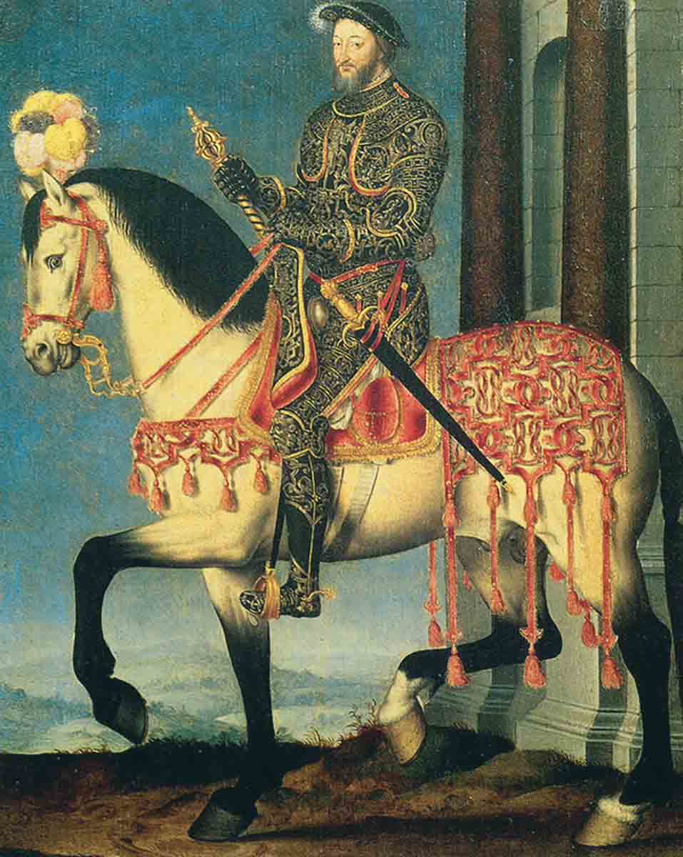 francis i on horseback