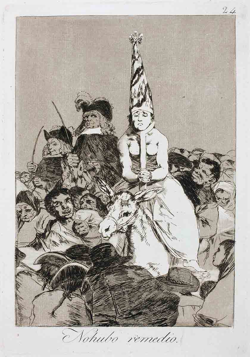 francisco goya los caprichos nohubo remedio 1799