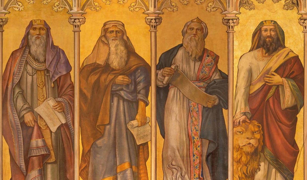fresco of the four major prophets