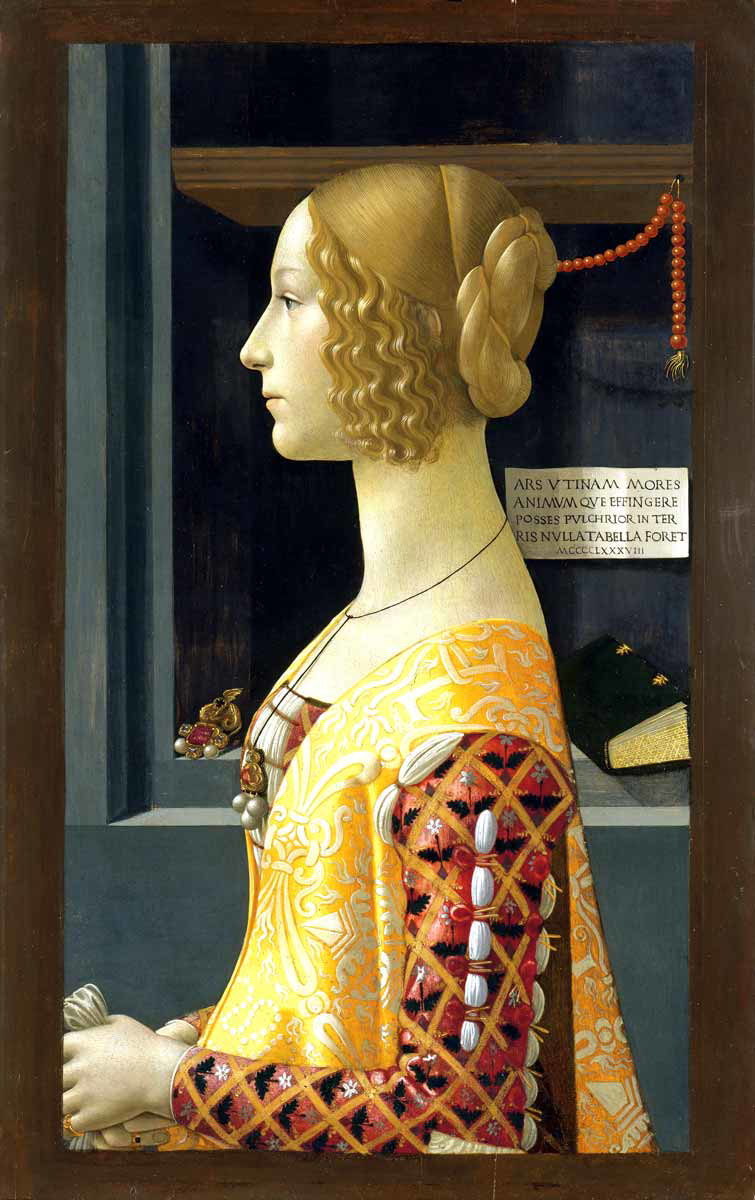 ghirlandaio portrait of giovanna tornabuoni painting