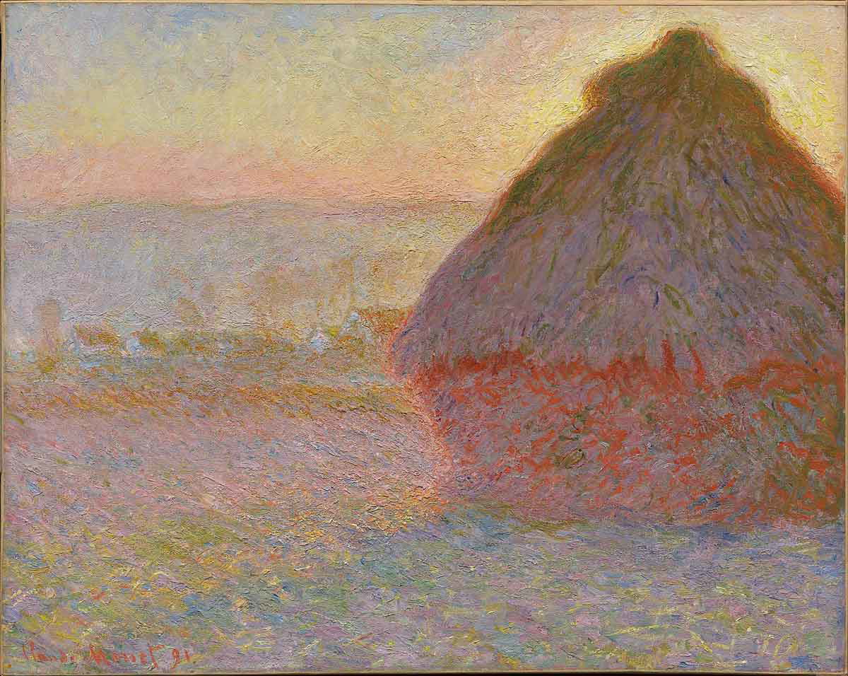 haystacks claude monet