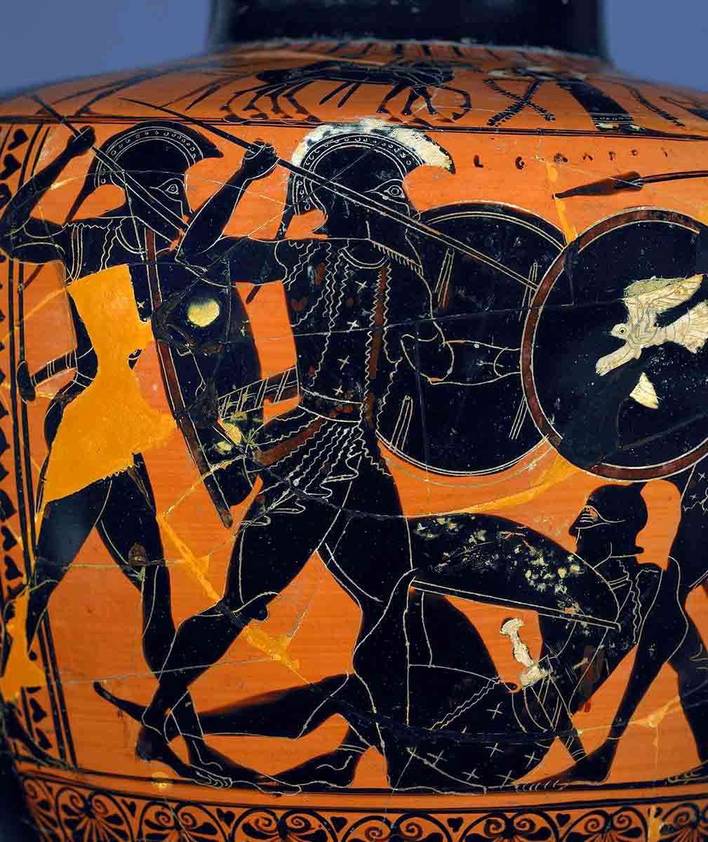 hydria warriors combat leagros