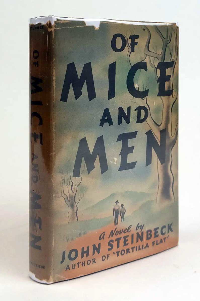 john steinbeck mice and men cover