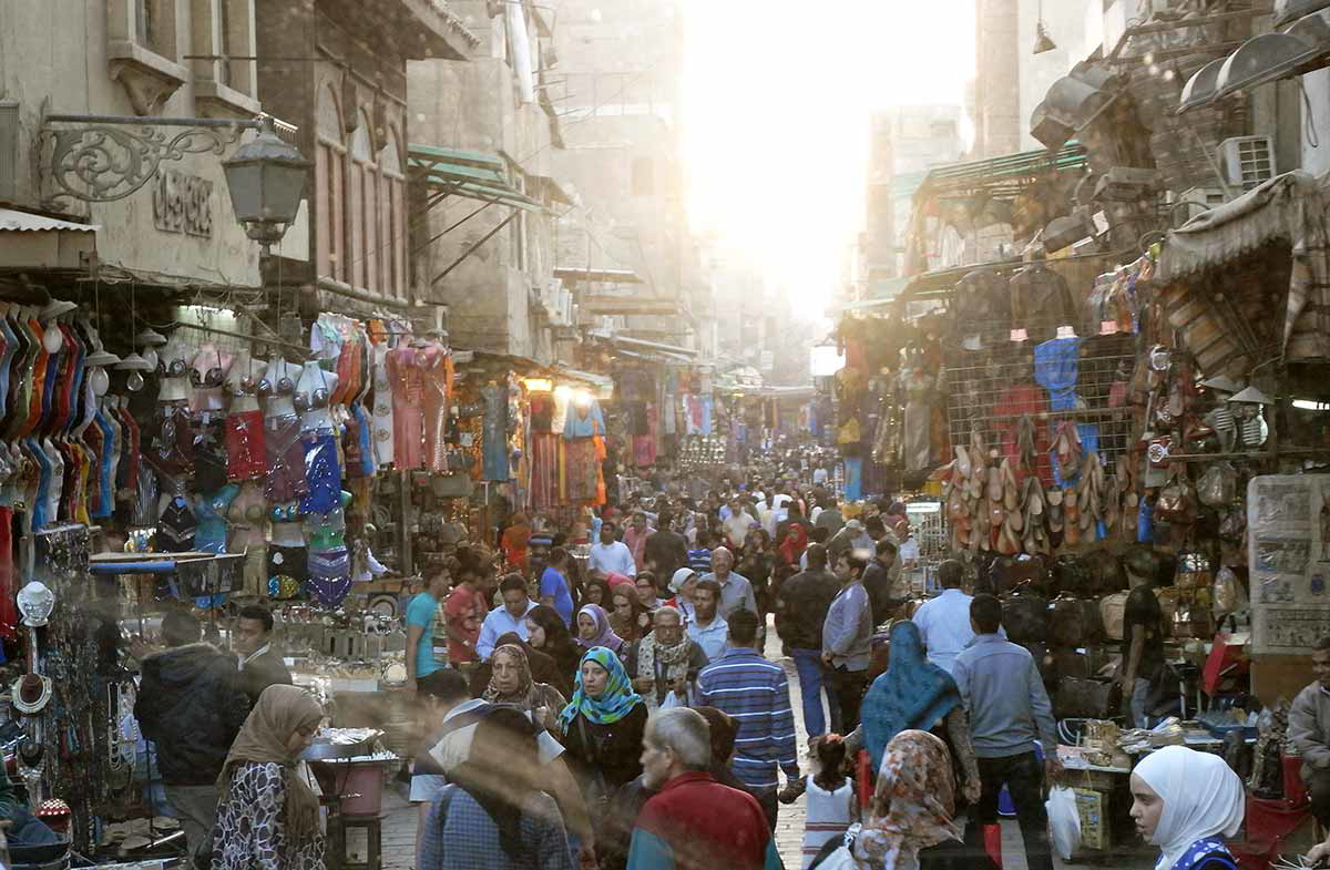 Khan el-Khalili. Panoramio/The Erica Chang via Wikimedia Commons
