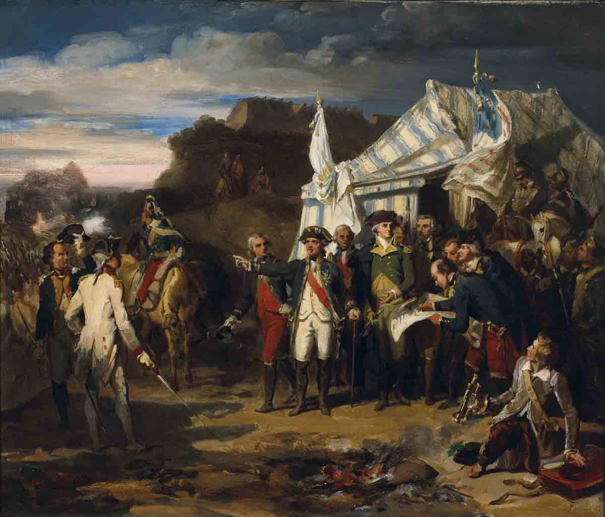 louis charles auguste couder siege of yorktown