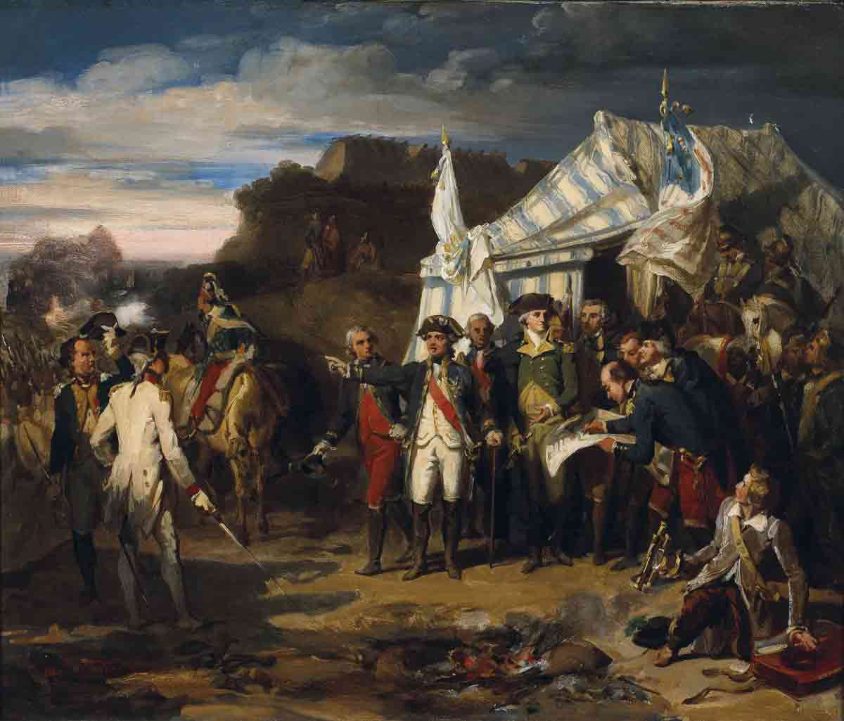 louis charles auguste couder siege of yorktown