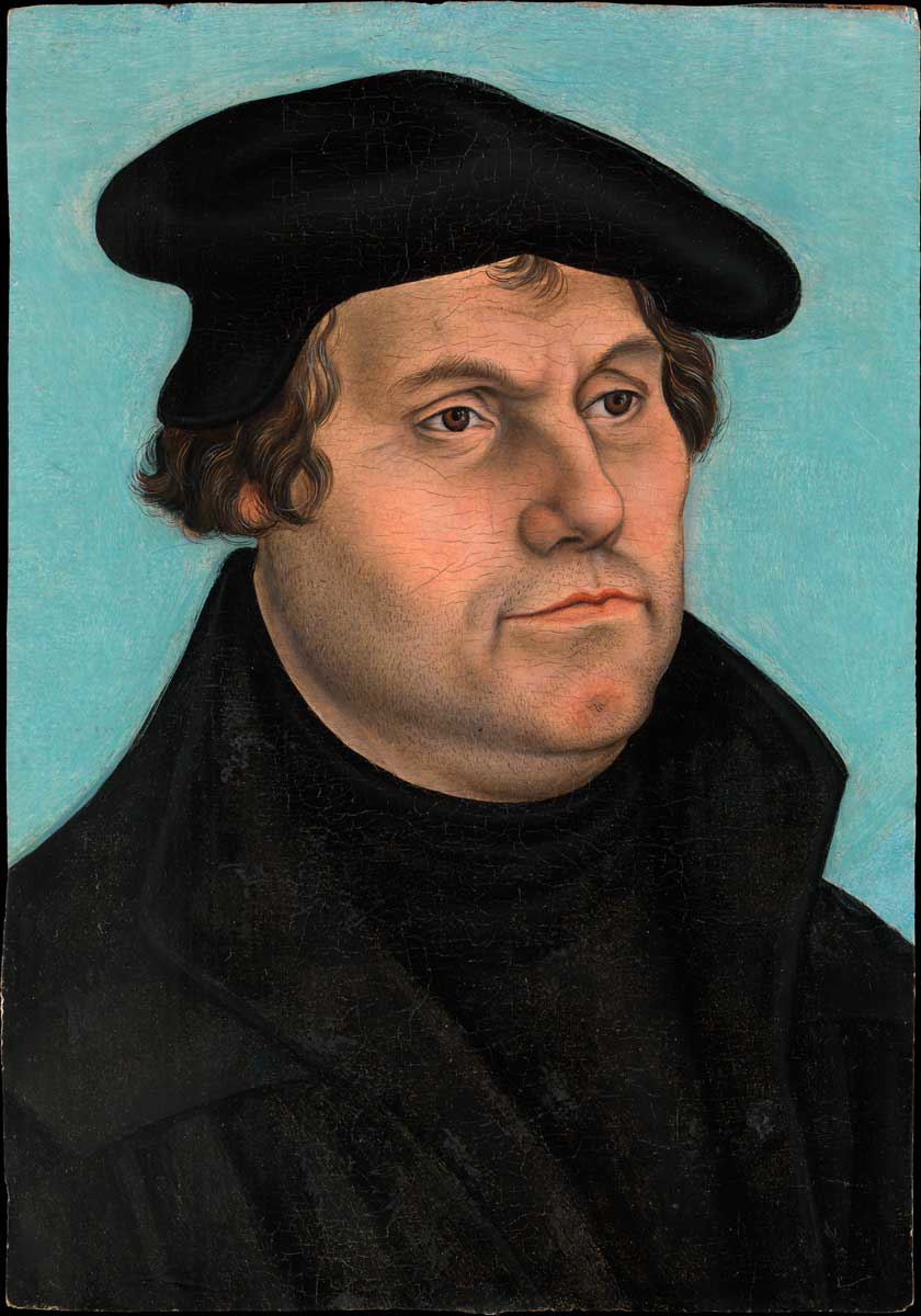 lucas cranach martin luther painting 1532