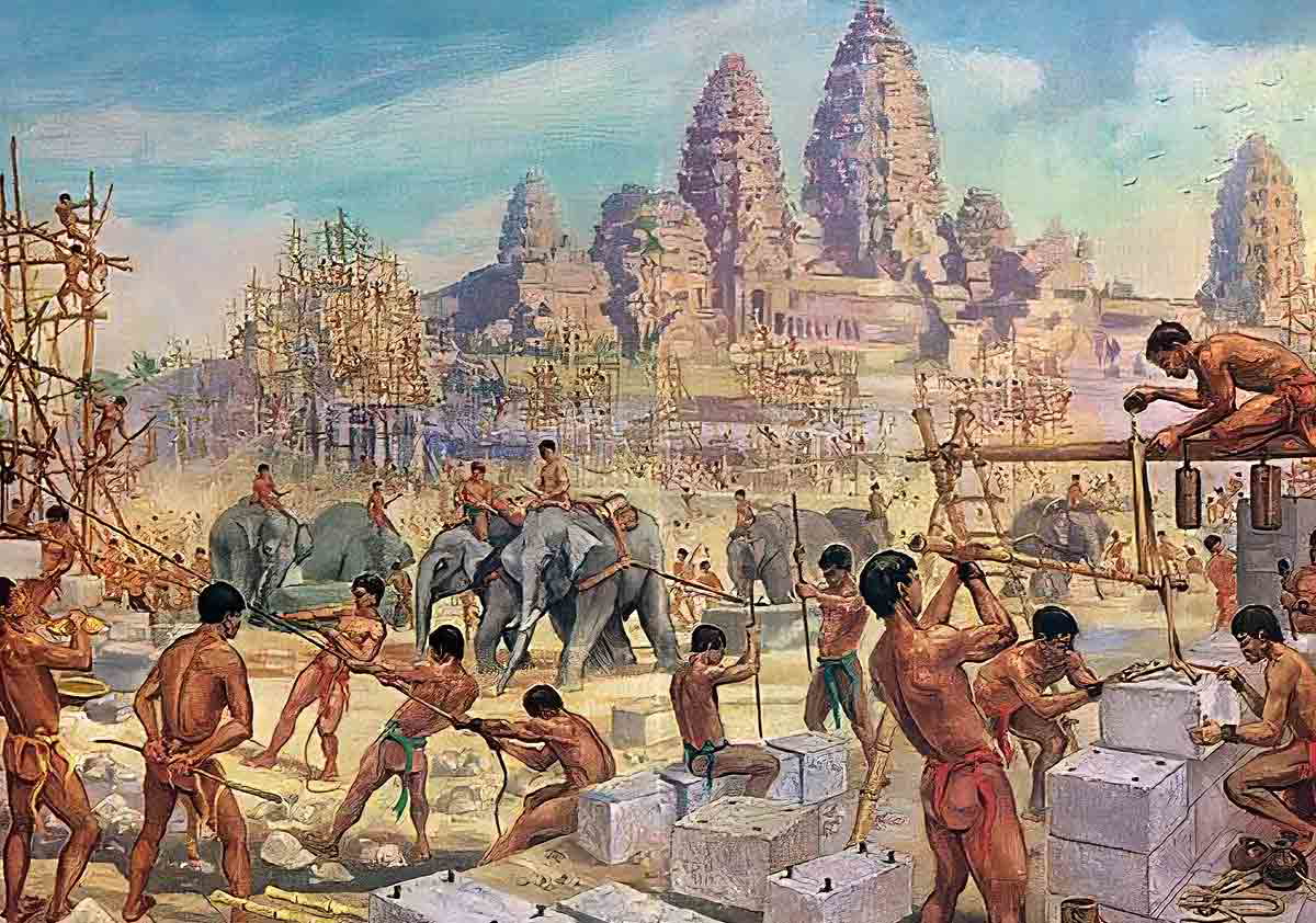 maurice fievet workers angkor wat