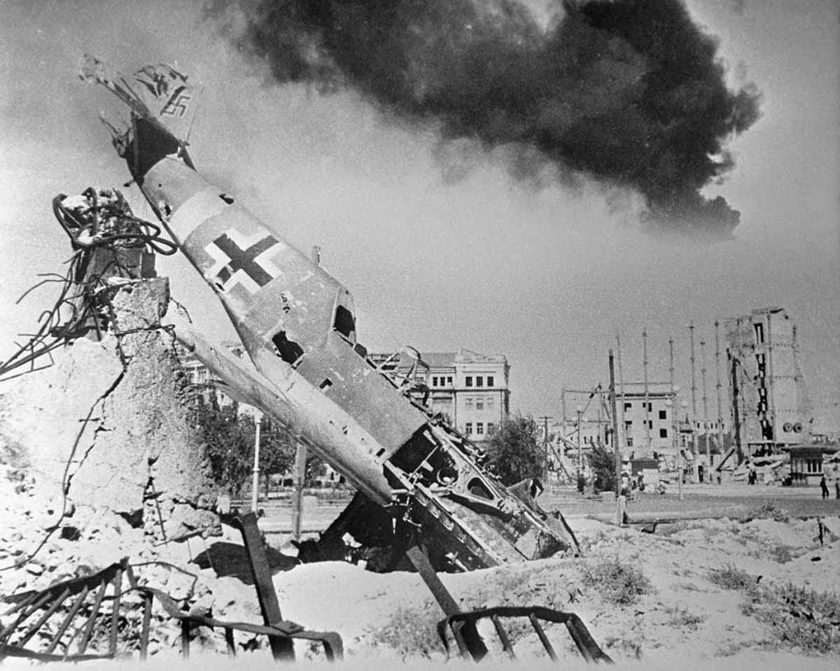 messerschmitt stalingrad broken