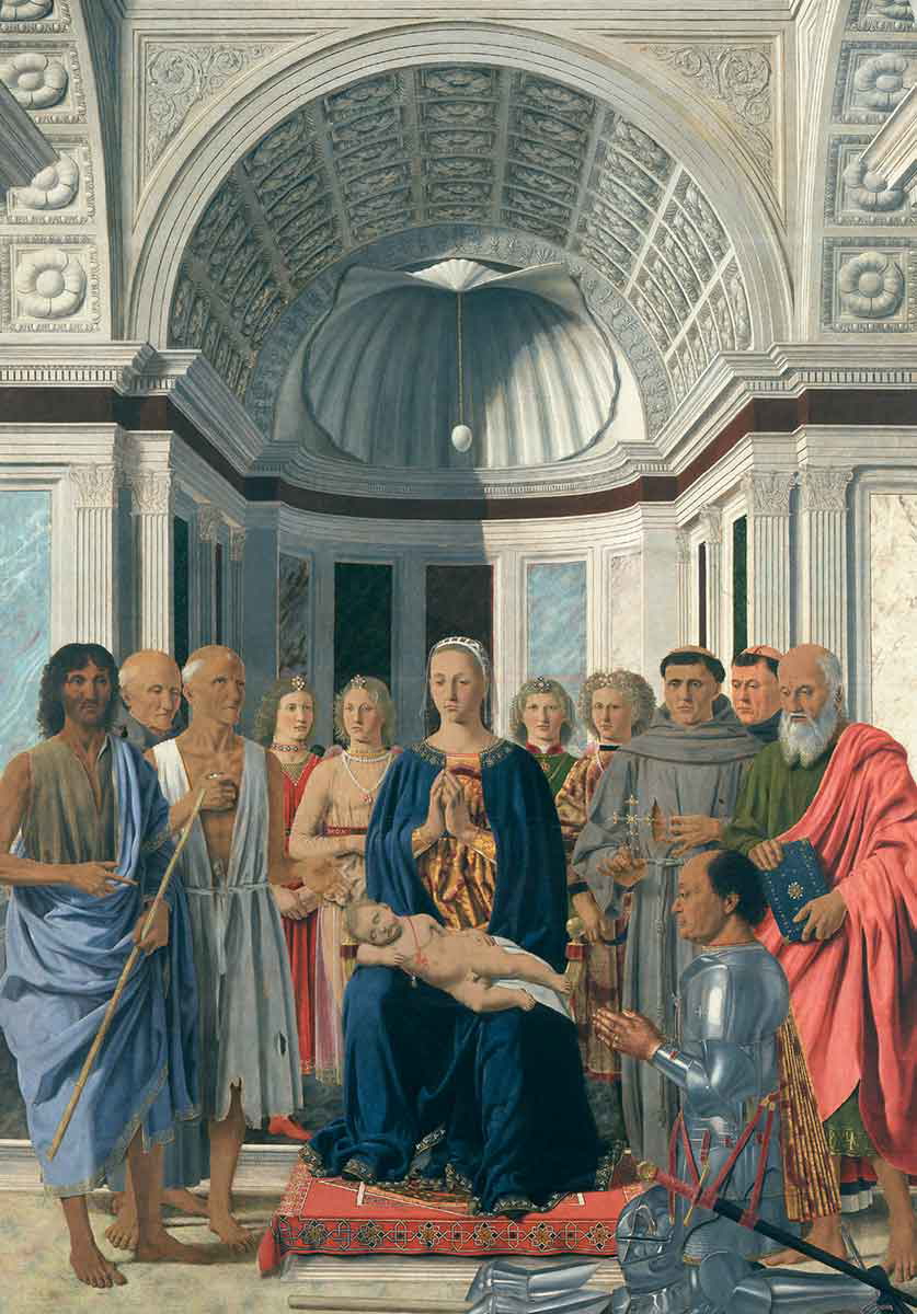 montefeltro altarpiece pier della francesca