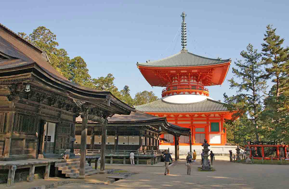 Danjo Garan, Mount Kōya, Wakamaya, Japan. Source: World History