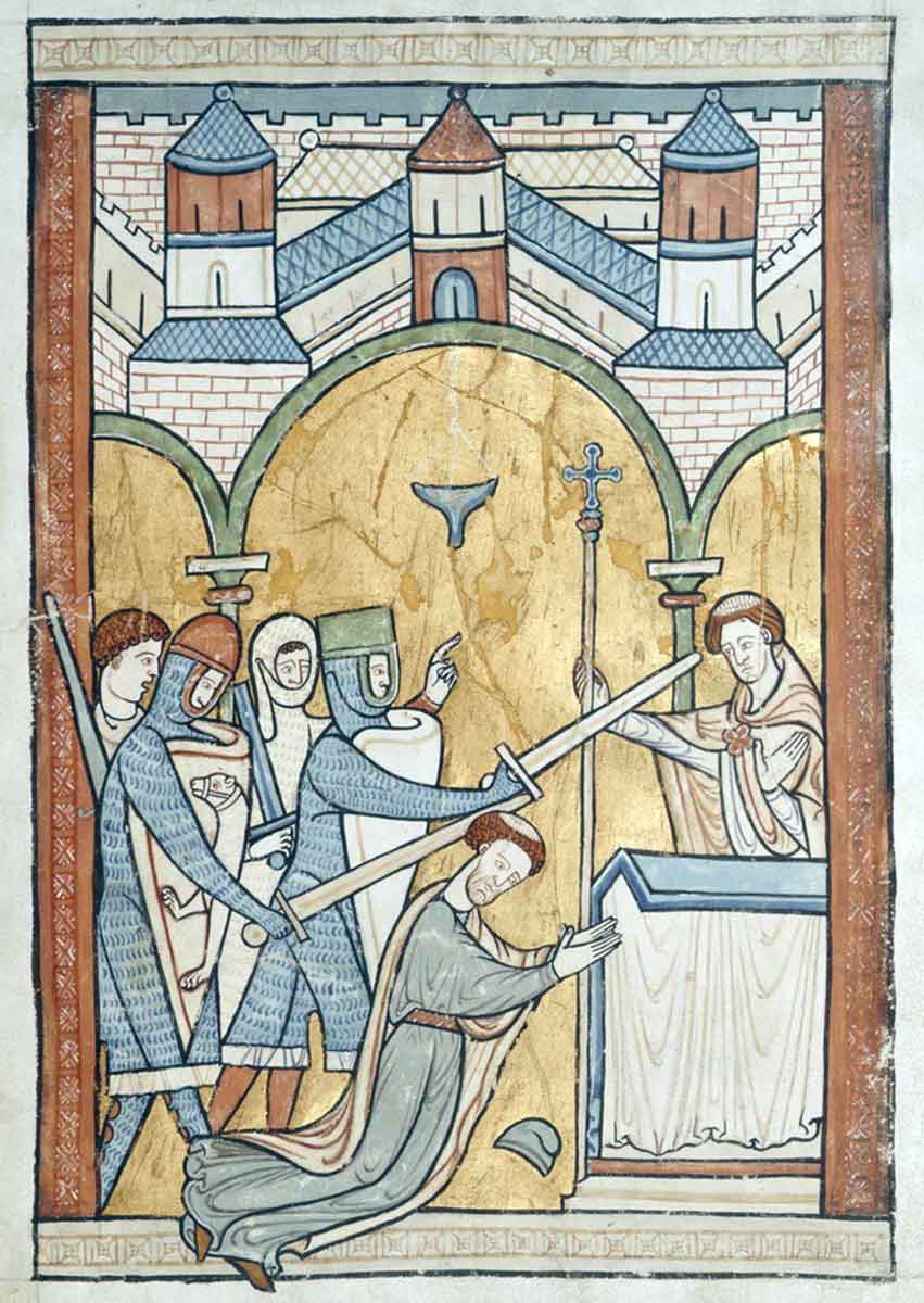 murder famous saint thomas becket
