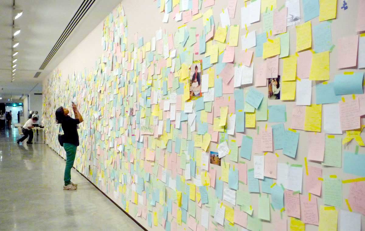 my mommy beautiful yoko ono participatory art