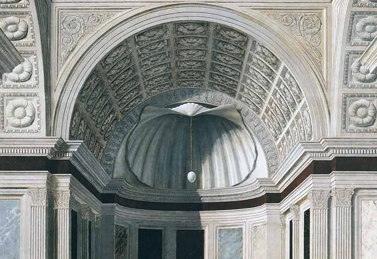 mysterious egg montefeltro altarpiece