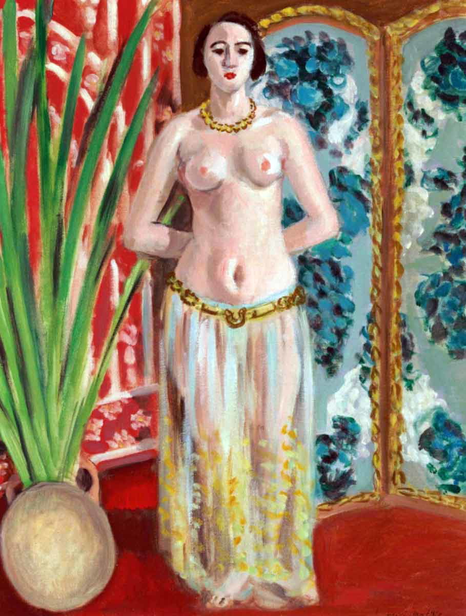 odalisque mains dans les dos henri matisse