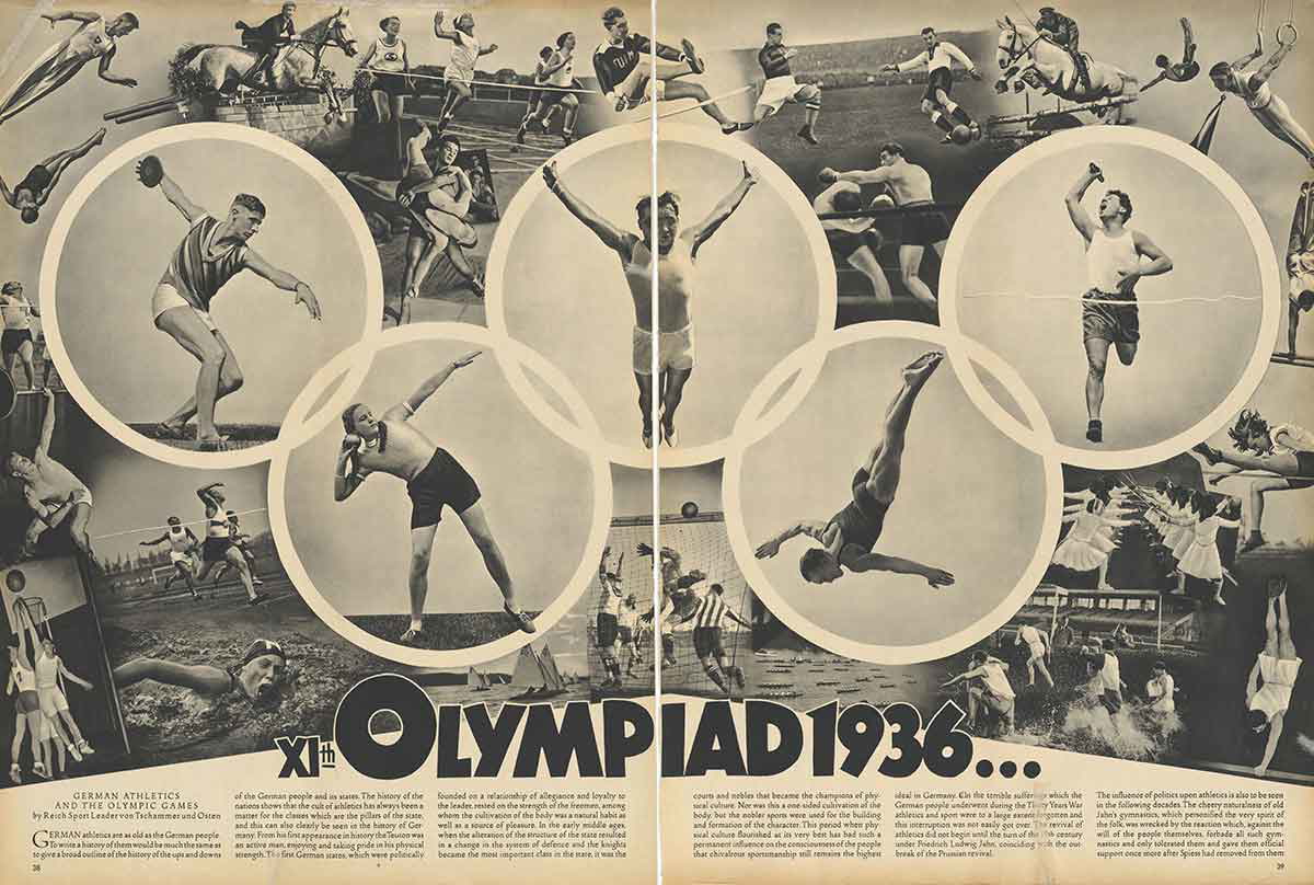 olympic games germany 1936 news