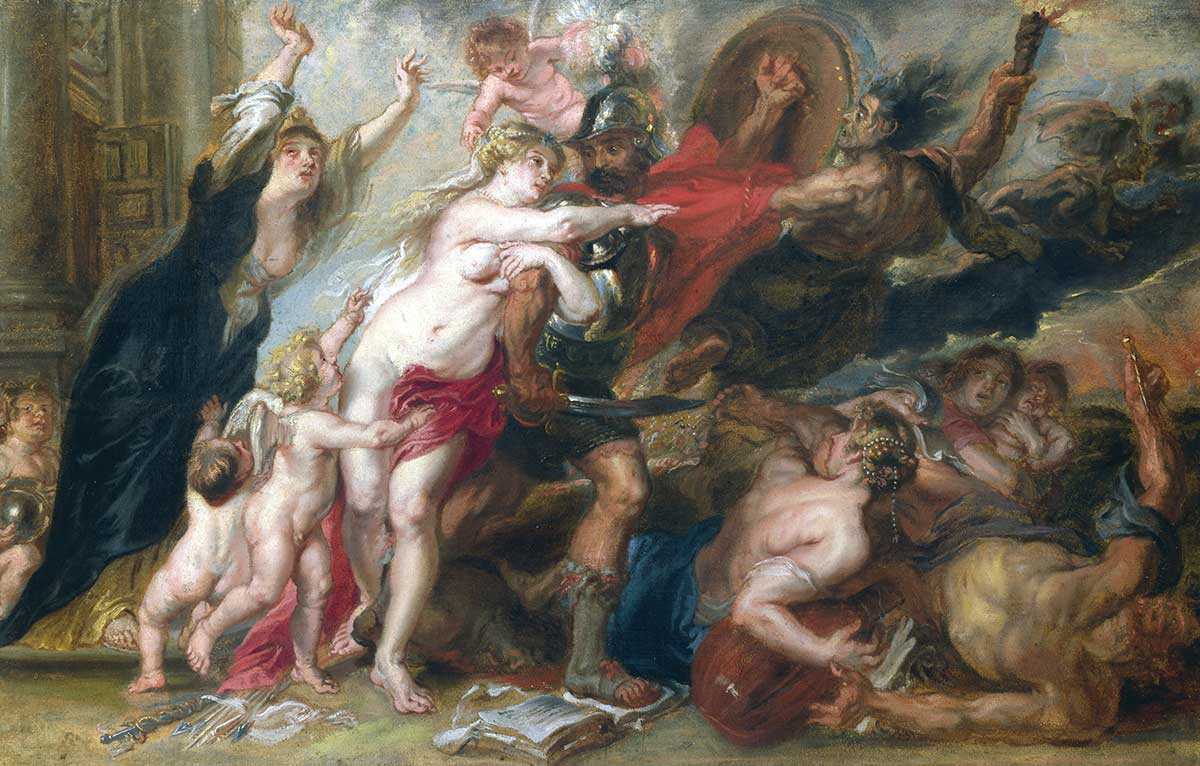 peter rubens consequences war painting