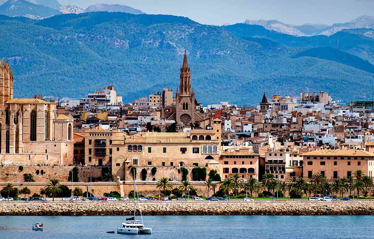 Cityscape of Palma and Mountains in the Distance, Mike Kit