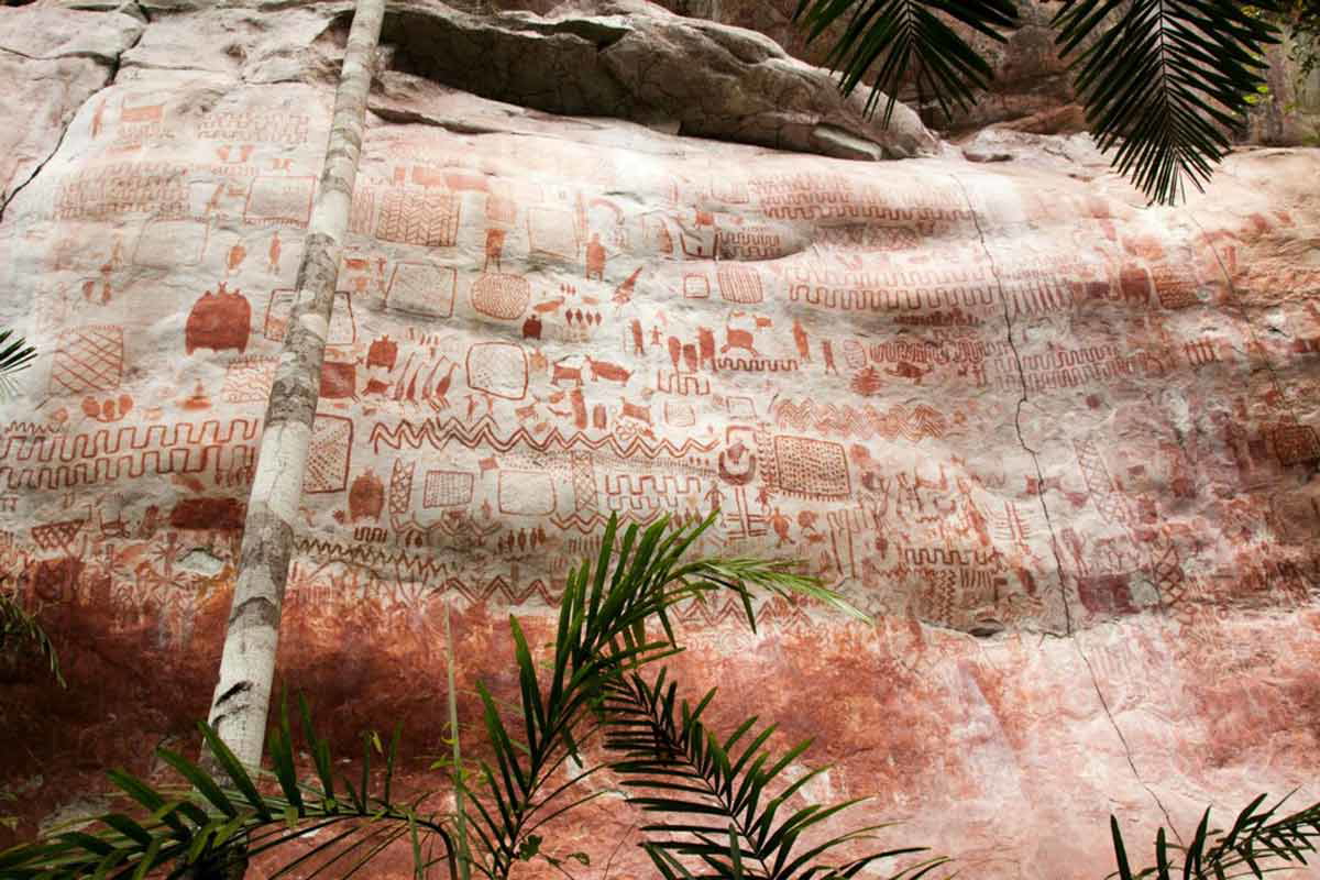 pictographs of chiribiquete