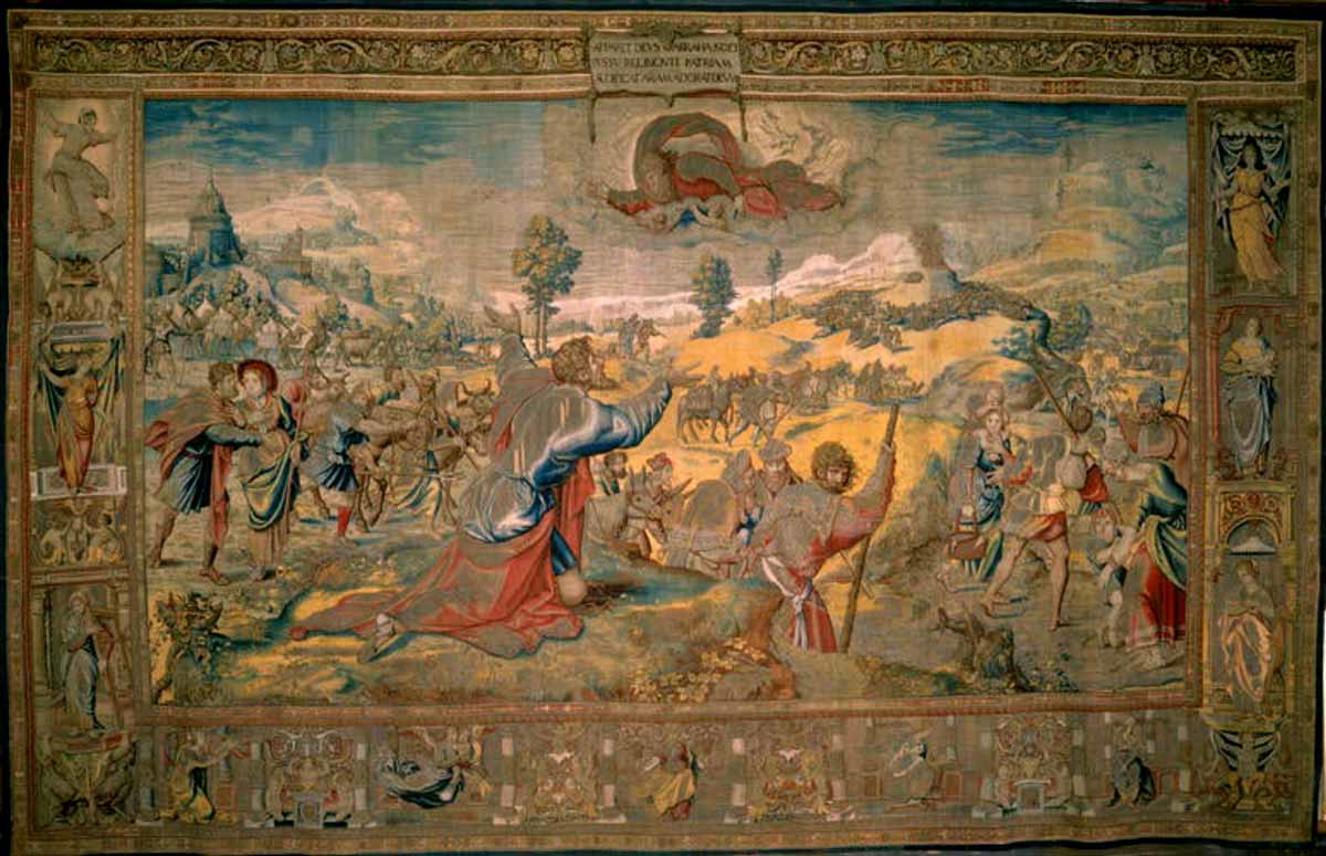 pieter coeck van aelst departure abraham 1540