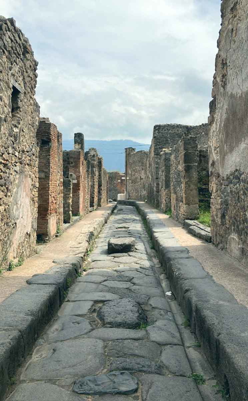 pompeii street view