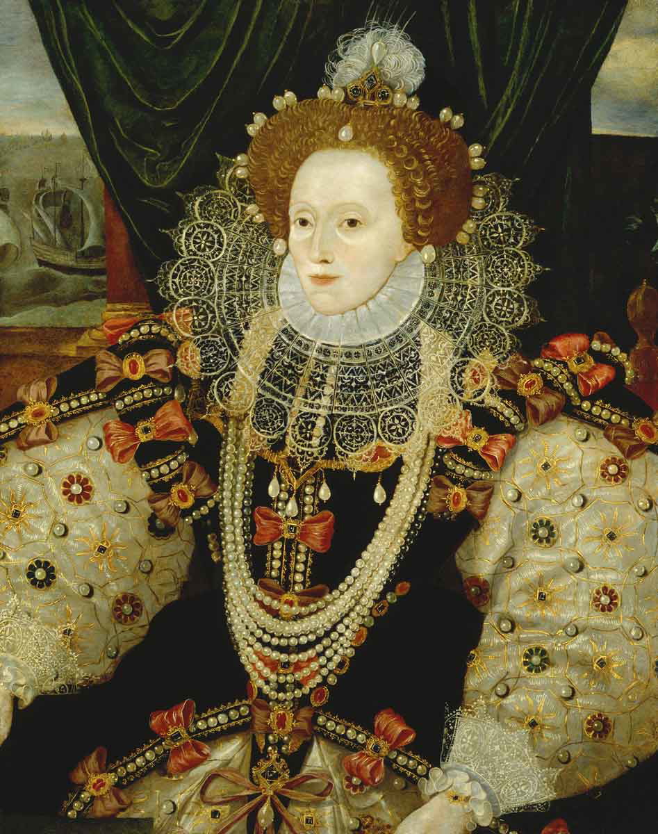 portrait of queen elizabeth i armada portrait painting