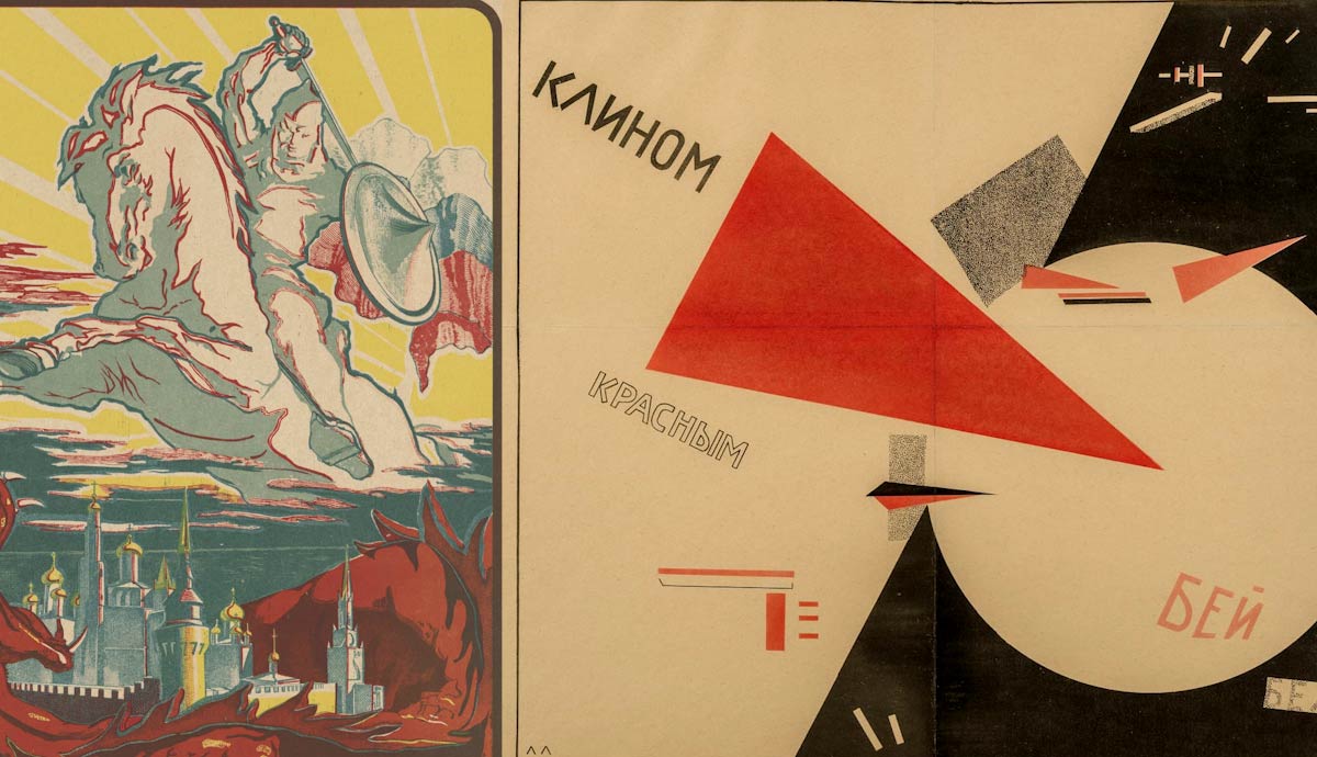 propaganda posters russia civil war