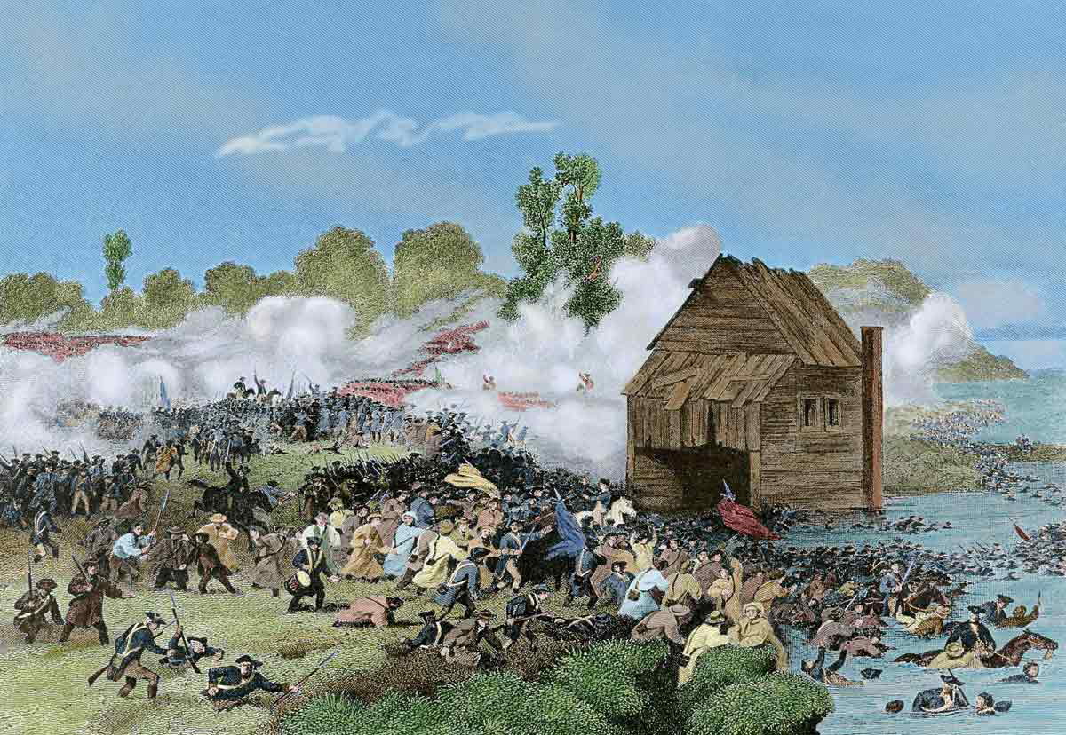 retreat from long island washington army