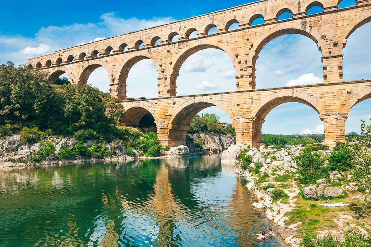 roman aqueduct france