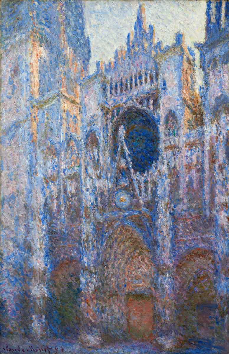rouen cathedral claude monet