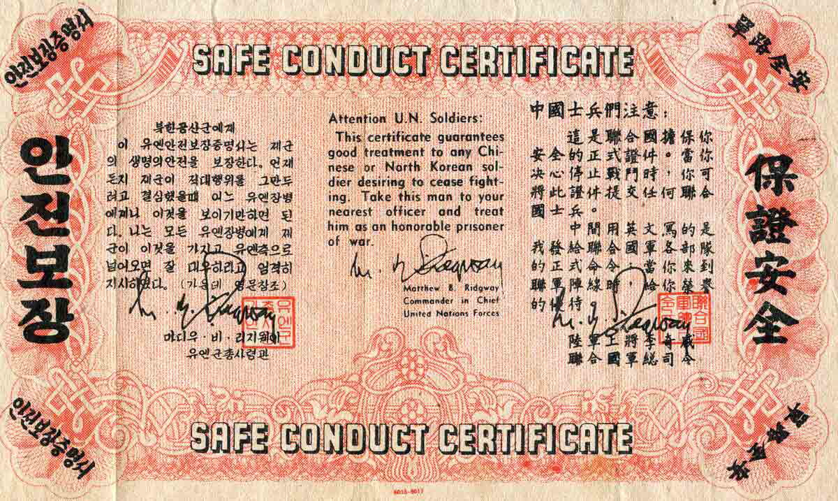 Safe Conduct Pass Source: National Museum of the United States Air Force