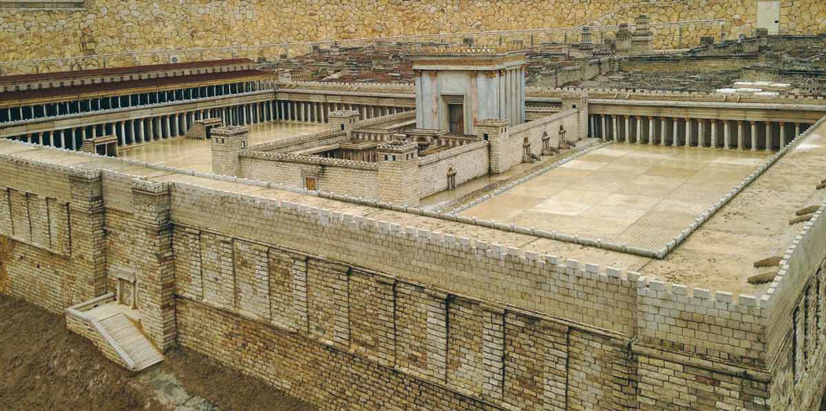 second temple model