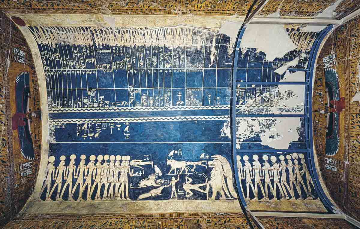 seti i burial chamber valley of the kings