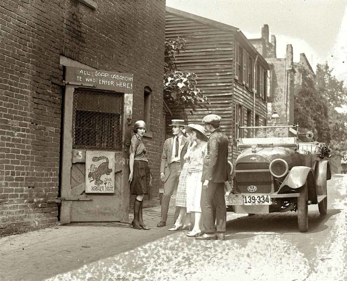 speakeasy entrance krazy kat washington