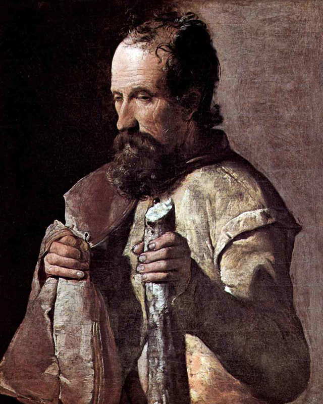 St. James the Minor, by Georges de la Tour, 1615-20. Source: Wikipedia