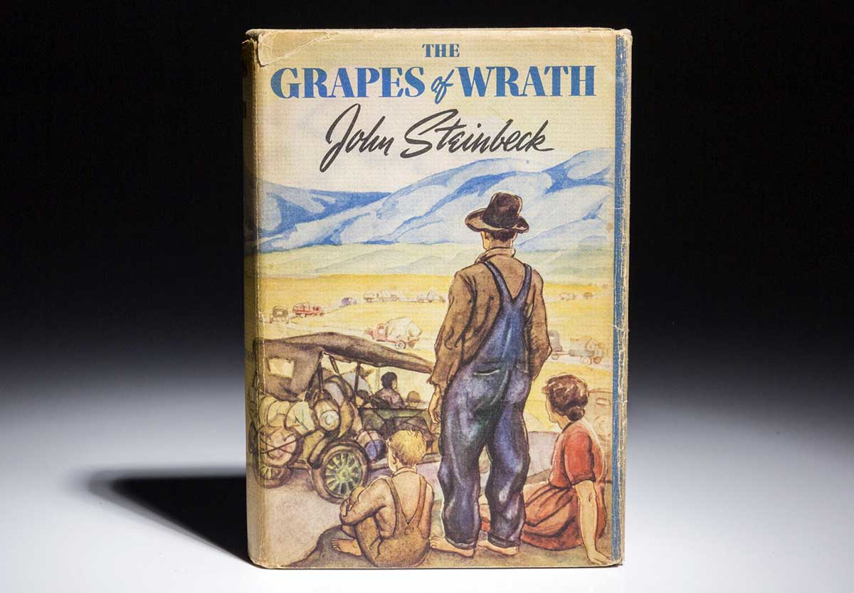 steinbeck grapes of wrath cover