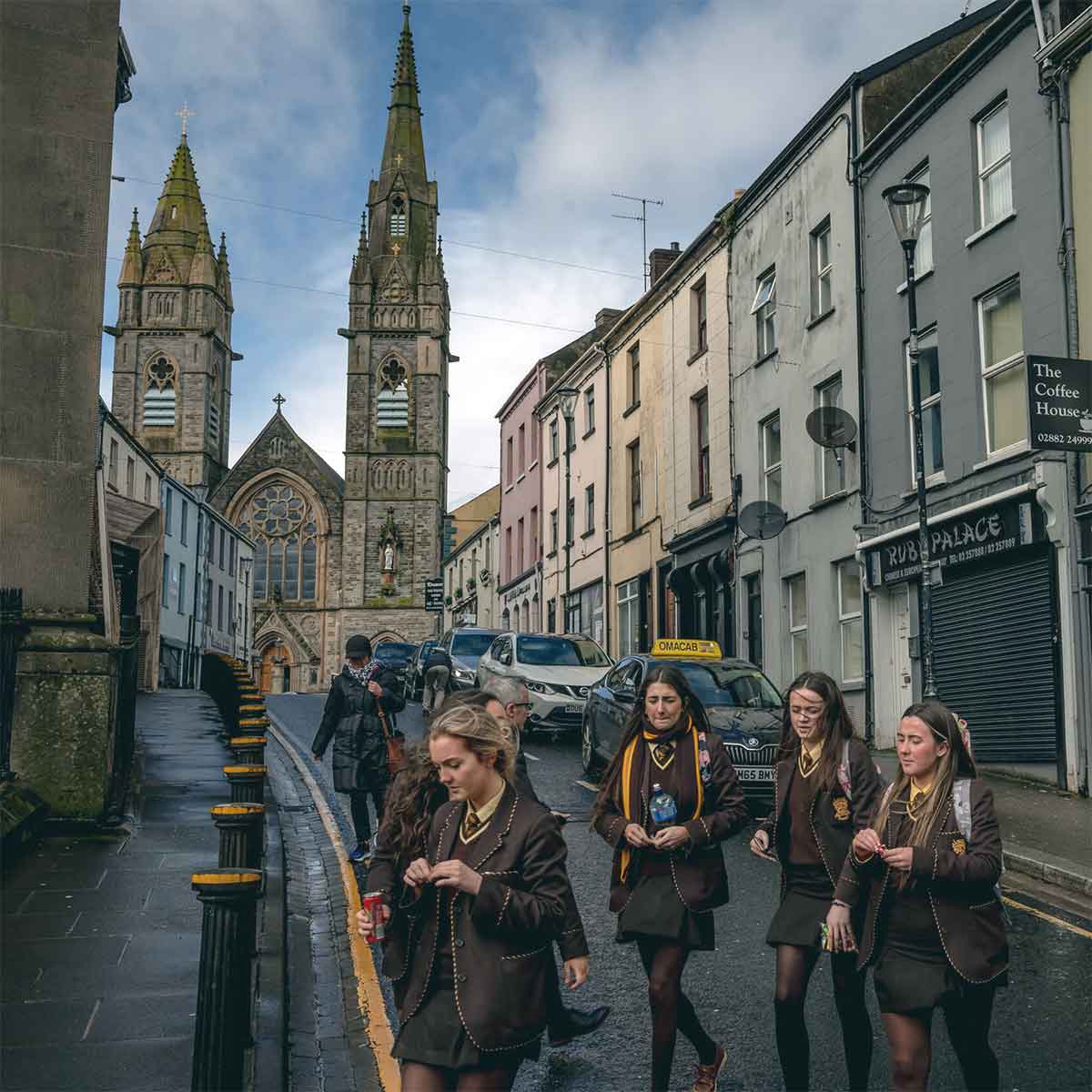 students omagh street
