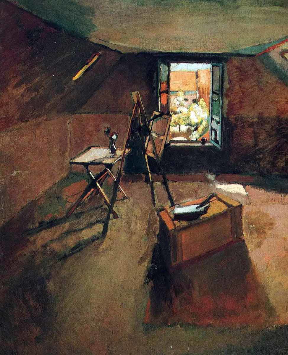studio under the roof henri matisse